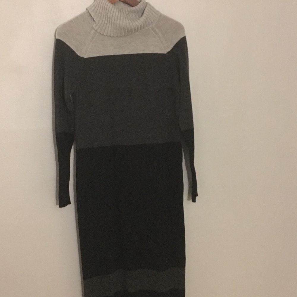 Vince Camuto LONG turtleneck sweater dress